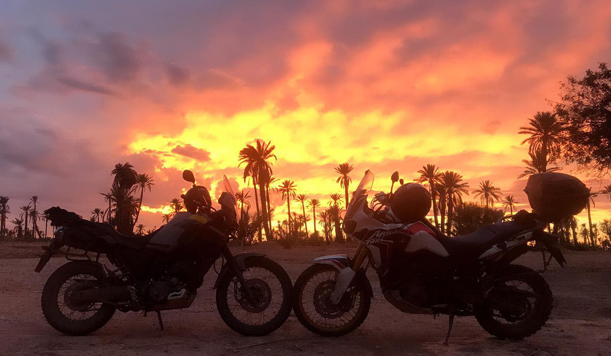 Motorcycle travel destinations in Morocco